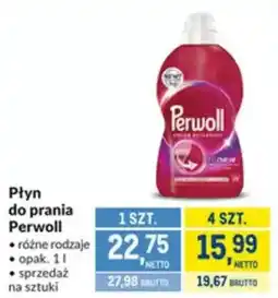 Makro Płyn do prania Perwoll różne rodzaje oferta