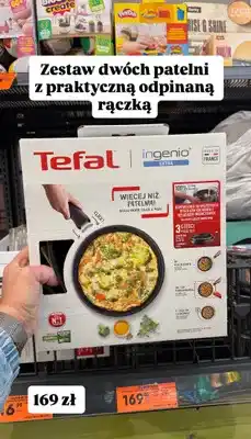 Biedronka Zestaw dwóch patelni z praktyczną odpinaną rączką Ingenio Extra oferta