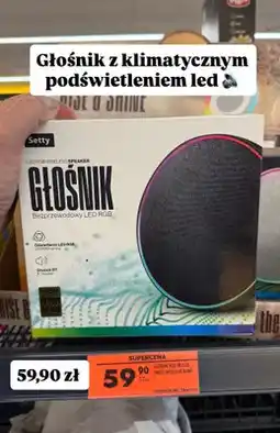 Biedronka Głośnik bezprzewodowy LED RGB oferta