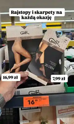 Biedronka Skarpetki damskie Fantasy Socks 20 DEN oferta