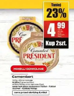 Supeco Camembert ser typu pleśniowego oferta