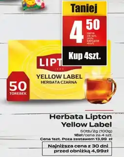 Supeco Herbata Yellow Label czarna oferta