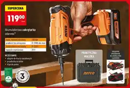 Biedronka Zakrętarka akumulatorowa udarowa oferta