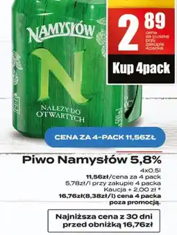 Supeco Piwo bezalkoholowe Namysłów oferta