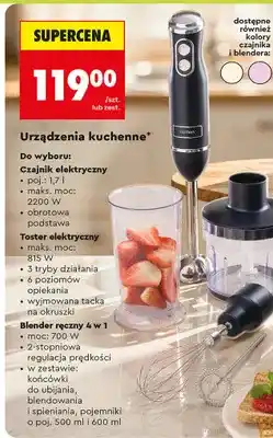 Biedronka Blender ręczny 4 w 1 oferta