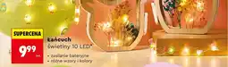 Biedronka Łańcuch świetlny 10 LED, różne wzory i kolory oferta
