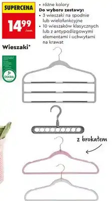 Biedronka Wieszaki, różne rodzaje kolory oferta