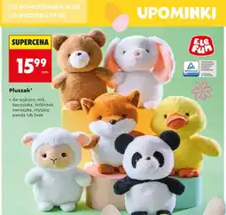 Biedronka Pluszak do wyboru: miś, kaczuszka, króliczek, owieczka, myszka, panda lub lisek oferta