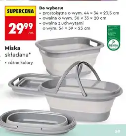 Biedronka Miska składana, różne kolory i rodzaje oferta