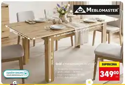Biedronka Stół z rozsuwanym blatem 80x120-160 cm oferta