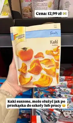 Biedronka Kaki suszone oferta