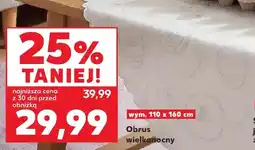 Kaufland Obrus wielkanocny 110x160 cm oferta