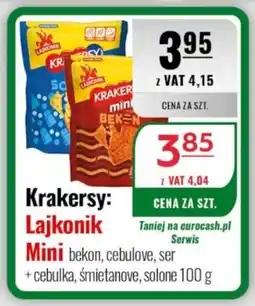 Eurocash Krakersy: Lajkonik Mini oferta