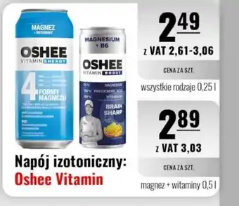 Eurocash Napój izotoniczny: Oshee Vitamin oferta