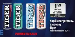Eurocash Napój energetyczny, gazowany: Tiger oferta
