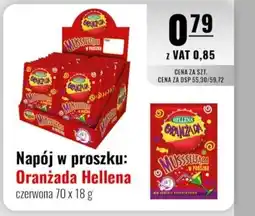 Eurocash Napój w proszku: Oranżada Hellena czerwona oferta