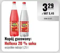 Eurocash Napój gazowany: Hellena 20% soku oferta