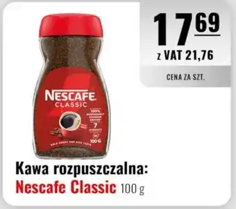 Eurocash Kawa rozpuszczalna: Nescafe Classic oferta