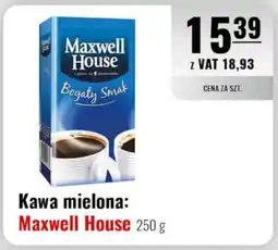 Eurocash Kawa mielona: Maxwell House oferta