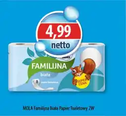 DUO-TES Mola familijna biała papier toaletowy 2w oferta