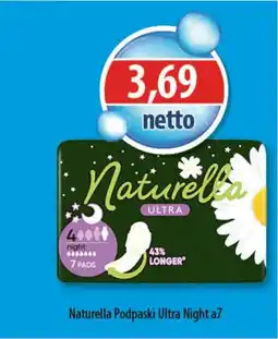 DUO-TES Naturella Podpaski Ultra Night a7 oferta