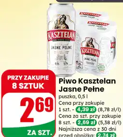 Dino Piwo Kasztelan Jasne Pełne oferta