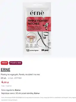 Rossmann ERNE Plastry na wypryski, Panda, na dzień i na noc oferta
