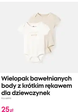 Pepco Wielopak bawełnianych body z krótkim rękawem dla dziewczynek oferta