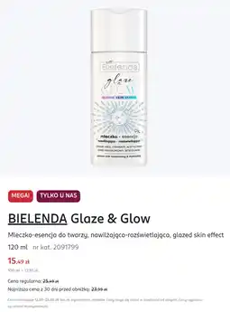 Rossmann BIELENDA Glaze & Glow Mleczko-esencja do twarzy, nawilŹająco-rozřwietlająca, glazed skin effect oferta