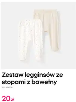 Pepco Zestaw legginsów ze stopami z bawełny oferta