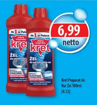 DUO-TES Kret Preparat do Rur żel oferta