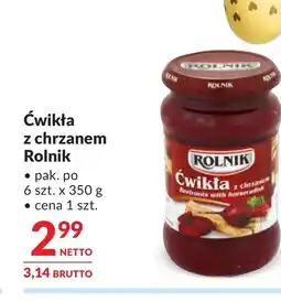 Makro Ćwikła z chrzanem Rolnik oferta