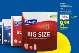 Lidl Ręcznik papierowy Floralys oferta