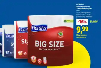 Lidl Ręcznik papierowy Floralys oferta