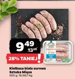 Netto Kiełbasa biała surowa Sztuka Mięsa oferta