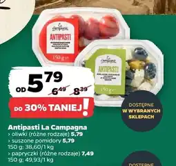 Netto Antipasti oliwki, papryczki oferta