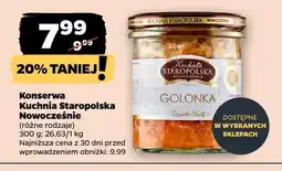 Netto Konserwa Kuchnia Staropolska Nowocześnie (różne rodzaje) oferta