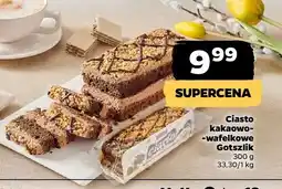 Netto Ciasto kakaowo-wafelkowe Gotszlik oferta