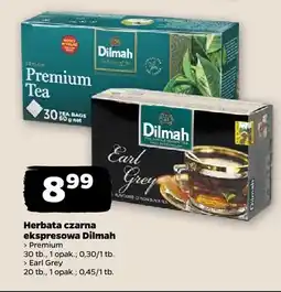 Netto Herbata czarna ekspresowa Dilmah Earl Grey oferta