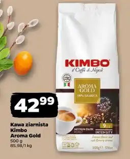 Netto Kawa ziarnista Kimbo Aroma Gold oferta