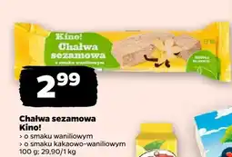 Netto Chałwa sezamowa Kino! o smaku waniliowym oferta