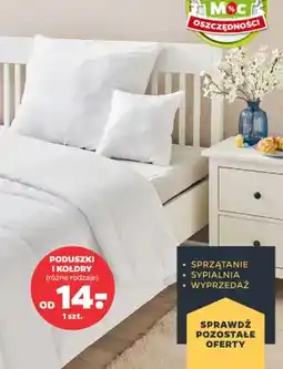Netto Poduszki i kołdry różne rodzaje oferta