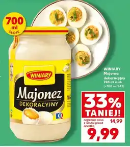 Kaufland Majonez dekoracyjny maxi słoik oferta