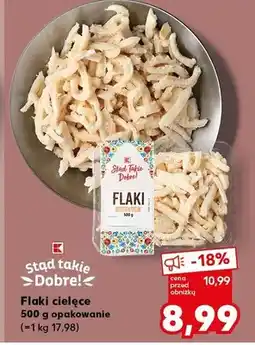 Kaufland Flaki cielęce 500g opakowanie oferta