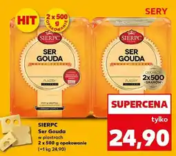 Kaufland Ser Gouda w plastrach 2x500g opakowanie oferta