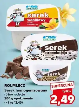 Kaufland Serek homogenizowany różne rodzaje 200g opakowanie oferta