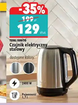Biedronka Czajnik elektryczny Tefal oferta