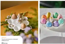 Sinsay Taca do serwowania z motywem wielkanocnym oferta