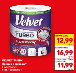 Kaufland VELVET TURBO Ręcznik papierowy oferta