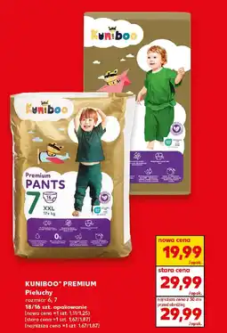 Kaufland KUNIBOO PREMIUM Pieluchy oferta